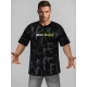 Vyriški juodos spalvos laisvo kirpimo marškinėliai Shine Bright O/YN2/621Z