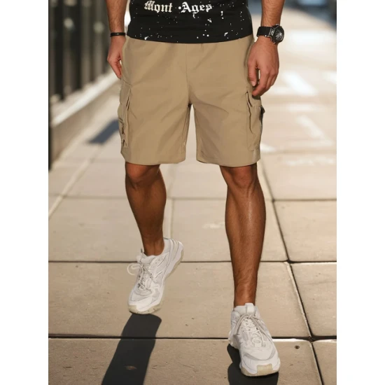 Meeste pruunid lühikesed püksid Stone SX2505