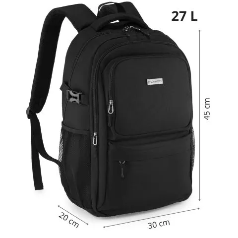Wanderlust Musta matkarepussa lentokoneeseen ZG940