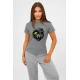 Moteriški pilki marškinėliai Vilkas pilkas PK4029