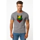 Vyriški pilki marškinėliai Vilkas PK4021