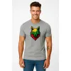 Men's light grey T-shirt Wolf PK4021