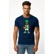 Vyriški tamsiai mėlyni marškinėliai Meškinas be džemperio PK4020