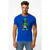 Men's blue Bear shirt with ball-jumper PK4019