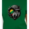 Naiste roheline T-särk Wolf hall PK4029