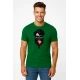 Meeste roheline T-särk Poola kolju