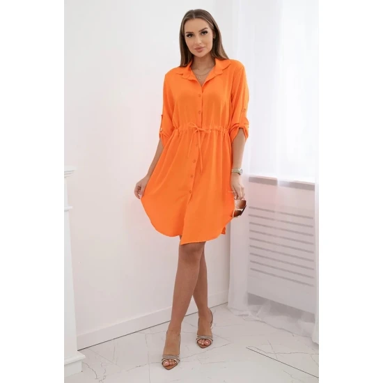 Moteriška oranžinė suknelė Hill 28061