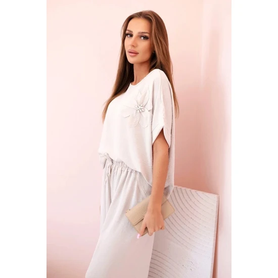 Moteriškas rusvas komplektas Loren 33154