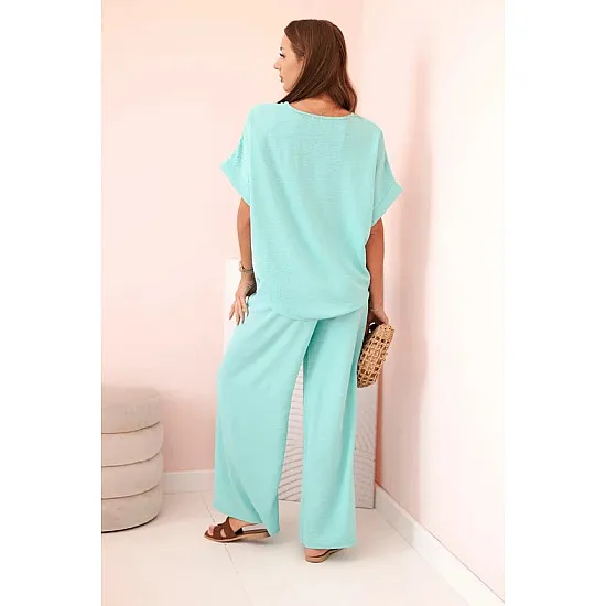 Women's mint set Loren 31919