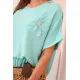 Women's mint set Loren 31919