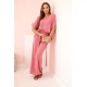 Moteriškas tamsiai rožinis komplektas Loren 31912