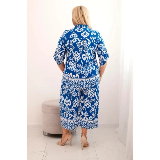 Moteriškas mėlynos spalvos komplektas Anda 33268