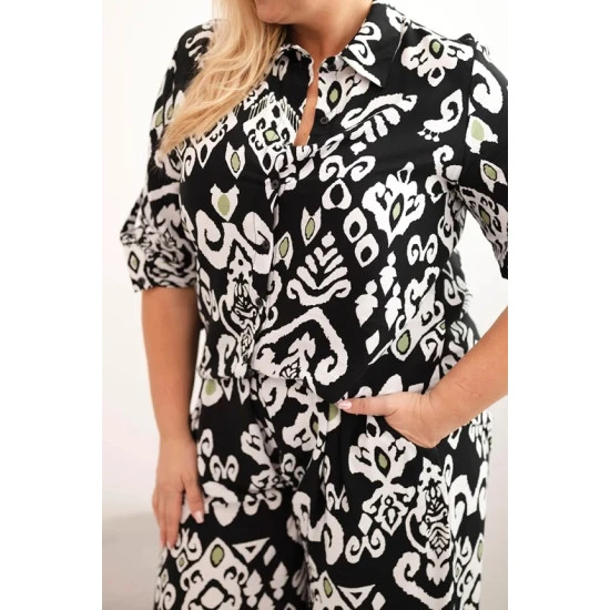 Moteriškas juodos spalvos komplektas Anda 33267