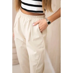 Moteriškos rusvos kelnės Punto