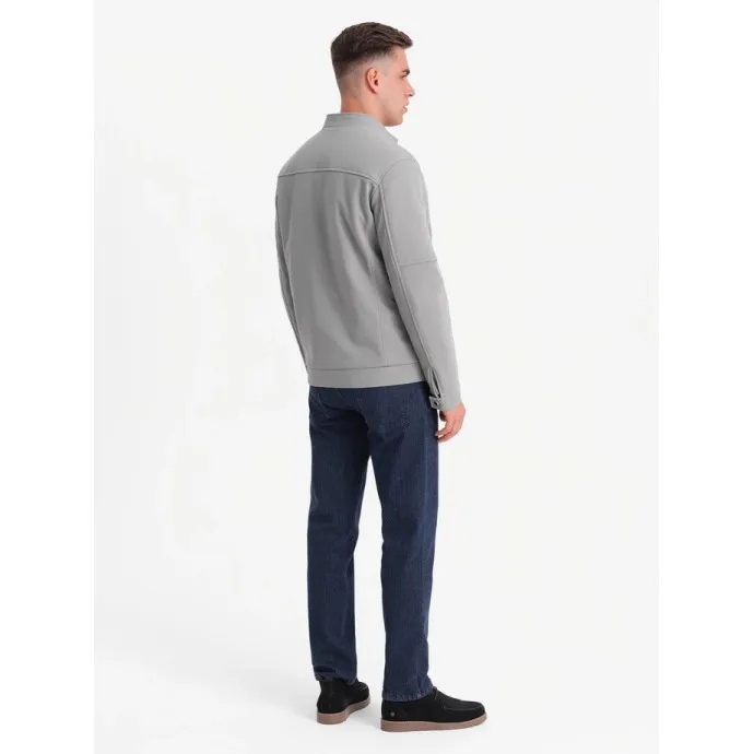 Men's grey jacket Talin V3 OM-JALP-0157