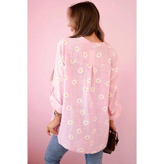 Moteriška šviesiai rožinė palaidinė Dorsi Palaidinės ir marškiniai