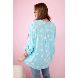 Moteriška mėlyna palaidinė Dorsi