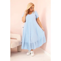 Moteriška šviesiai mėlyna suknelė Gala