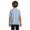 Children's light blue polo shirt Enjoy T-shirt