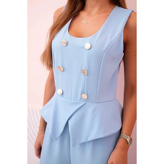 Women's overalls Brook blue Coveralls