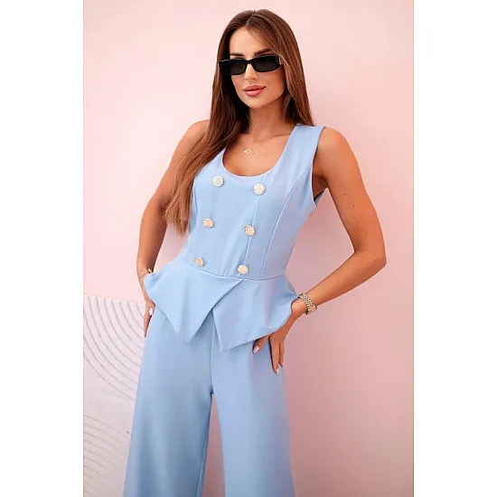 Women's overalls Brook blue Coveralls