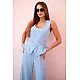 Women's overalls Brook blue Coveralls