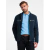 Men's navy blue jacket Talin V1 OM-JALP-0157