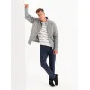 Men's grey jacket Talin V3 OM-JALP-0157