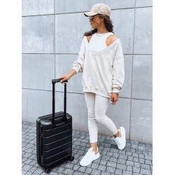 Trijų dalių moteriškas rusvas komplektas Astral