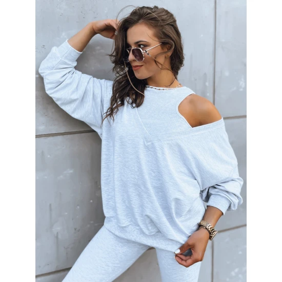 Trijų dalių moteriškas šviesiai pilkas komplektas Astral AY0895