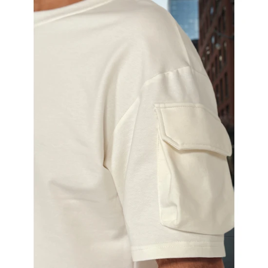 Vyriškas baltas sportinis komplektas Track AX0798