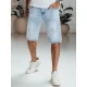 Vyriški mėlyni džinsiniai šortai Unmi SX2566