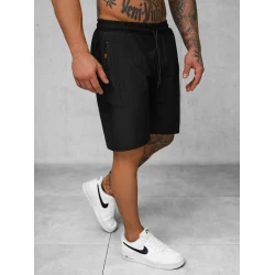 Vyriški juodi sportiniai šortai Keller