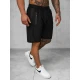 Vyriški juodi sportiniai šortai Angus JS/12K1803/3