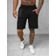 Vyriški juodi sportiniai šortai Angus JS/12K1803/3