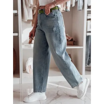 Женские синие джинсы Widelegs