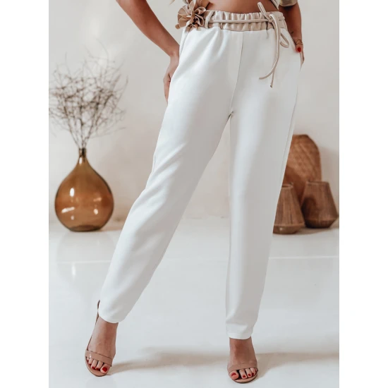 Moteriškos baltos kelnės Legis UY2406