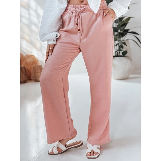 Moteriškos rožinės spalvos laisvalaikio kelnės Fiona UY2645