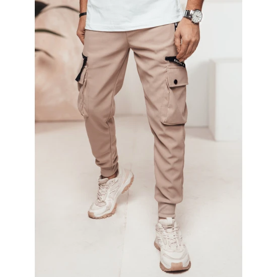 Vyriškos rusvos kelnės Rosko UX4466