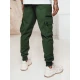 Vyriškos tamsiai žalios kelnės Rosko UX4467