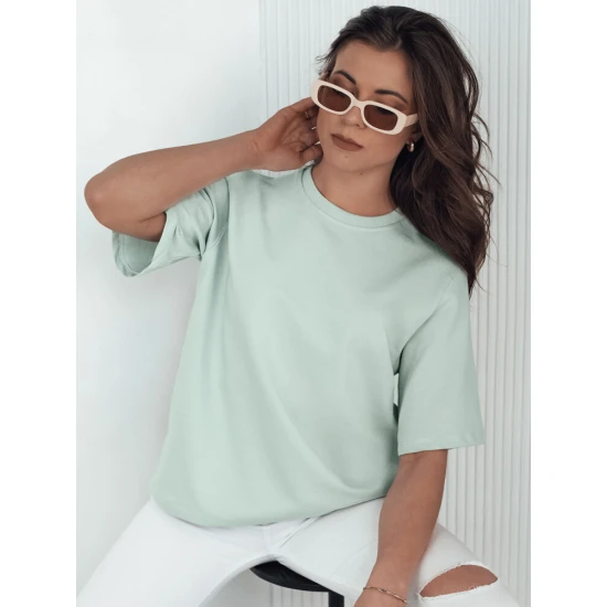 Moteriški mėtinės spalvos marškinėliai Silvi Marškinėliai