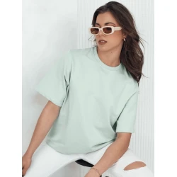 Moteriški mėtinės spalvos marškinėliai Silvi