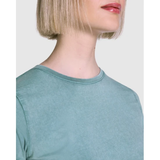 Moteriški žalios spalvos marškinėliai FIYI Marškinėliai | Polo