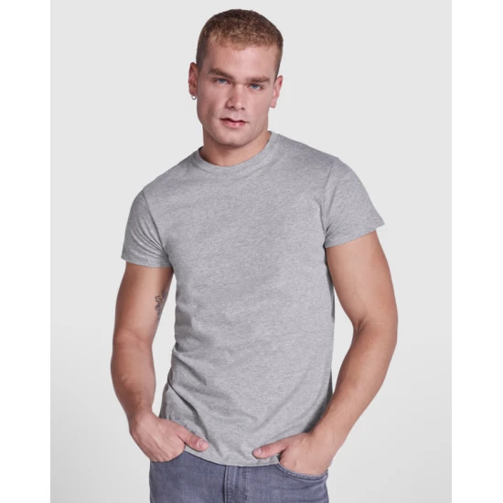 Vyriški pilkos spalvos marškinėliai Atomic Marškinėliai | Polo Roly