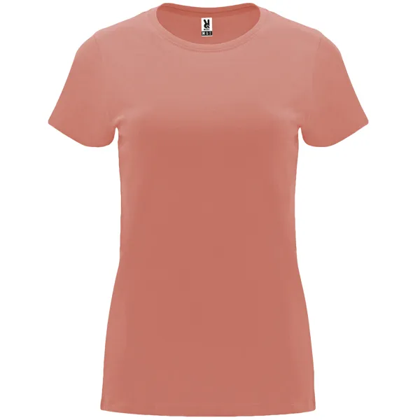 Naisten clay oranssi Capri T-paita T-paita | Polo Roly
