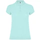 Moteriški šviesiai mėtiniai polo marškinėliai Star Marškinėliai | Polo Roly