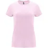 Naisten vaaleanpunainen T-paita Capri-paita T-paita | Polo Roly