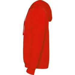 Czerwona bluza z kapturem Urban