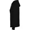 Women's black hooded sweatshirt Urban women Hooded jumpers Roly