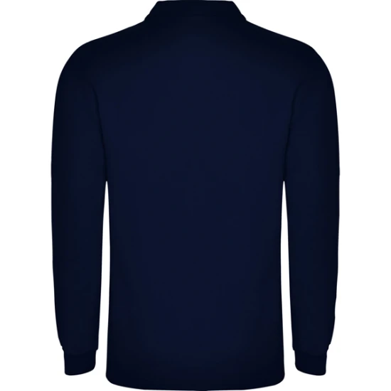 Vyriški tamsiai mėlyna polo marškinėliai ilgomis rankovėmis Carpe Marškinėliai | Polo Roly